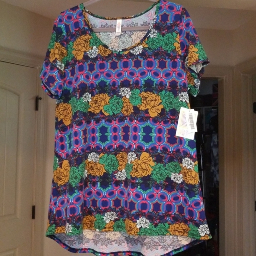 Lot of 3 Lularoe Classic Tees, NWT sz XL